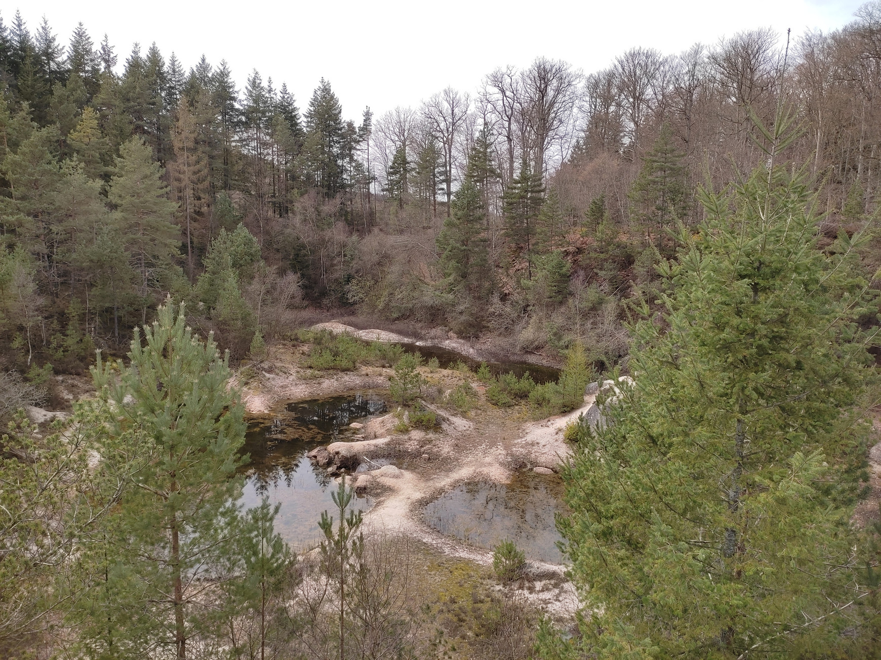 L’ancienne carrière de Kaolin dans la Forêt des Colettes L'extraction du Lithium dans l'Allier - l’Europe vue d’ici #41