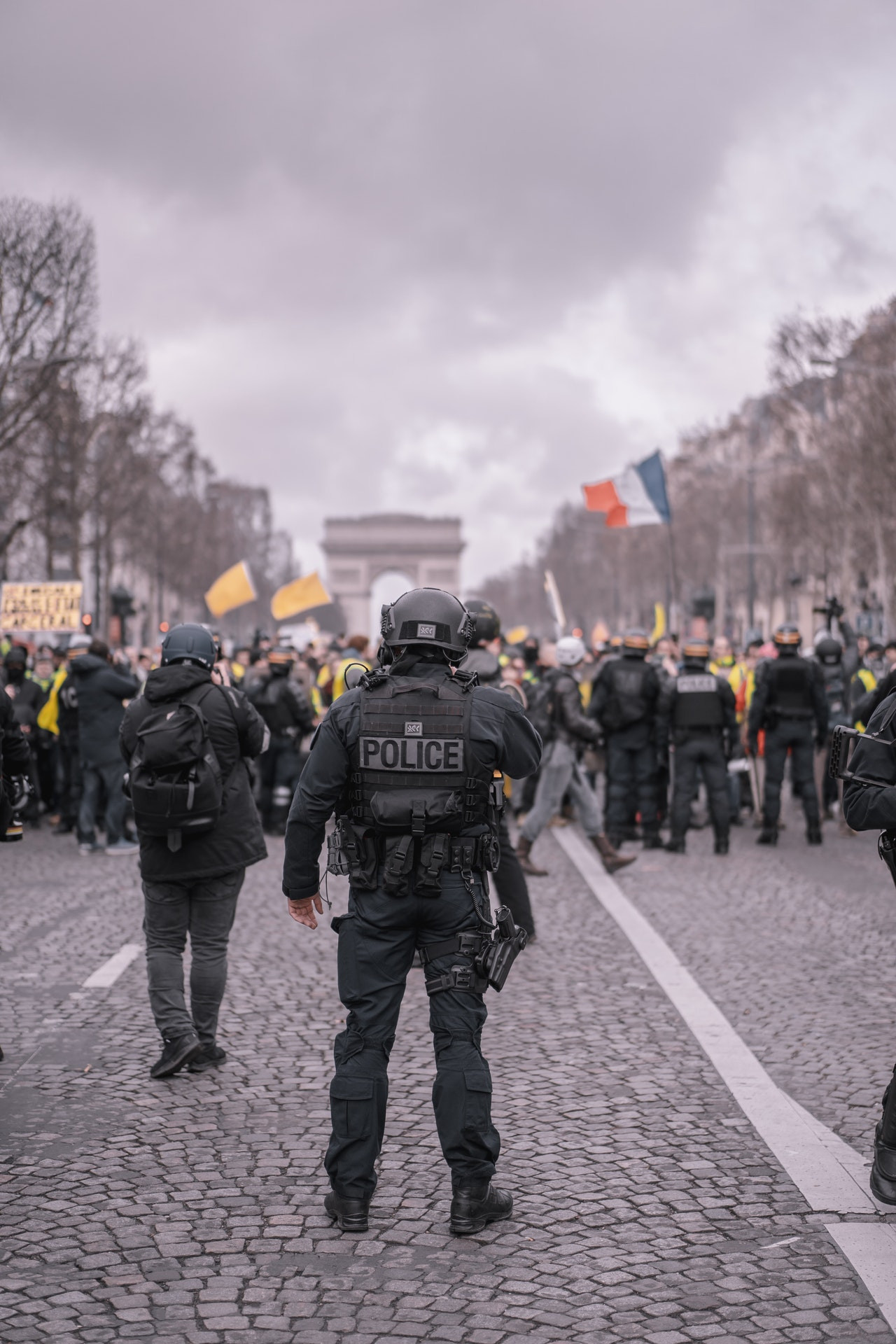 Maintien de l'ordre en France - Parcours d'Europe