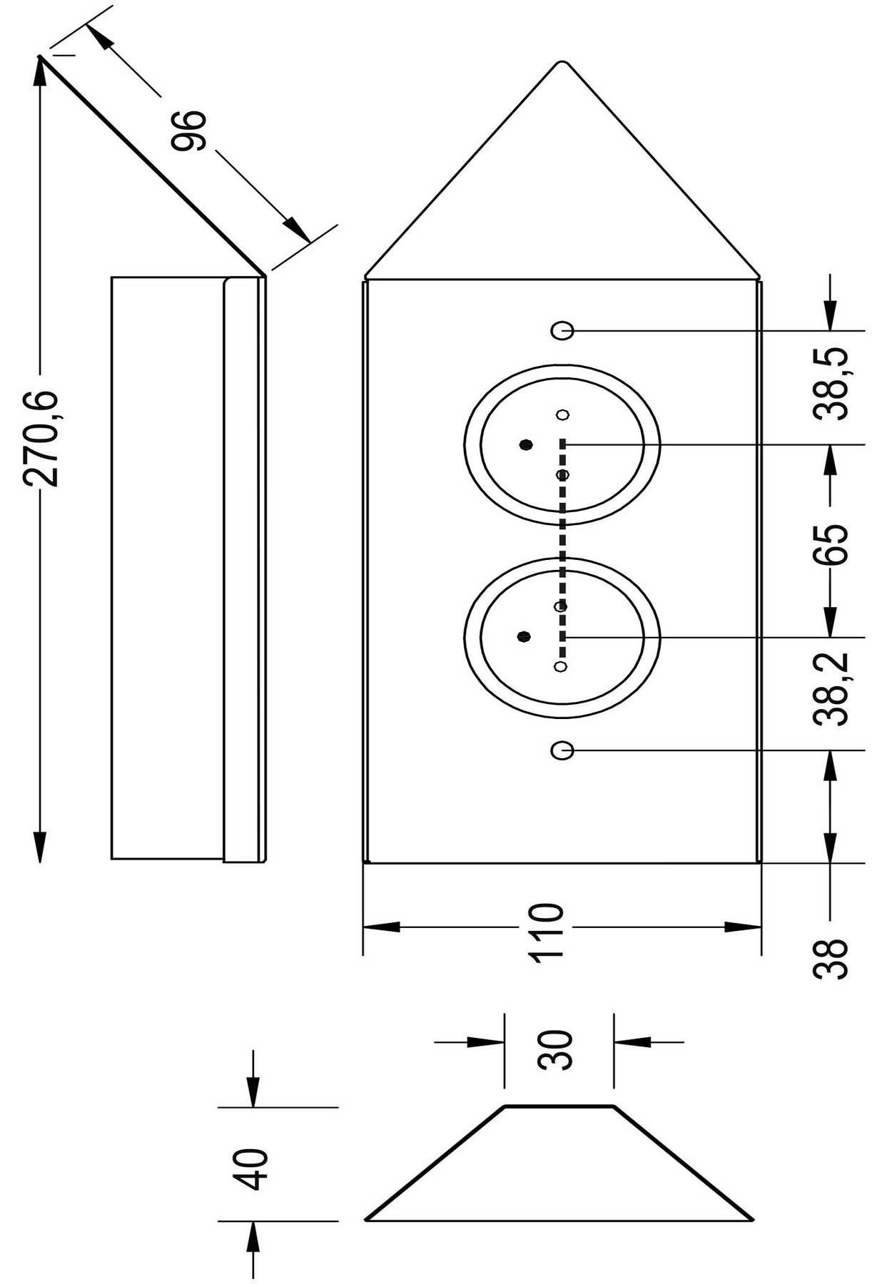 Schéma de «  Triollo Inox brossé  »