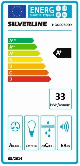 Hotte plan de travail table induction aspirante FLOW Silverline