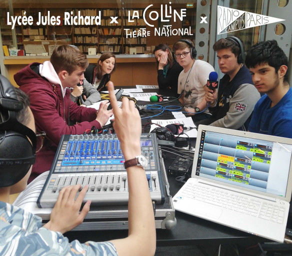 Épisode Atelier Lycée Jules Richard et La Colline de l'émission Les Petites Ondes