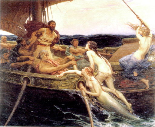 Le bateau ivre : les sirènes