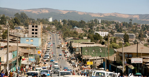 Mappemonde : Addis Abeba