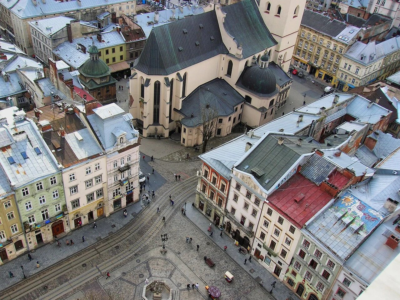 Témoignage de Bernard Willem à Lviv - Géopolis avec Ulrich Huygevelde