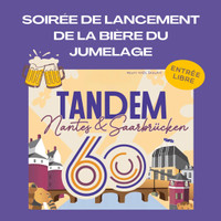 Tandem 60 : une bière de jumelage entre Nantes et Sarrebruck