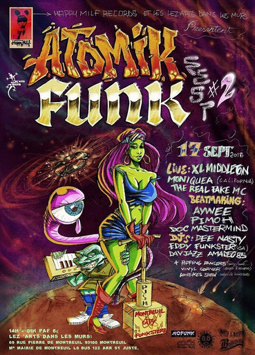 Épisode BRTZ Podcast - Atomik Funk Fest #2 de l'émission BRTZ Radio Show