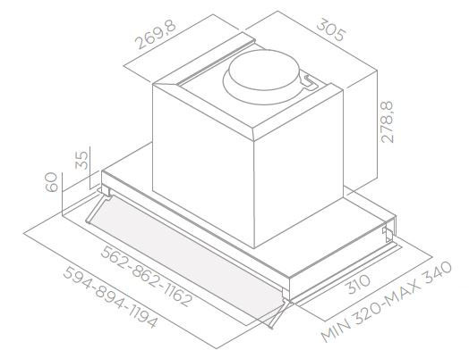 Schéma de «  Box In Inox et verre  »