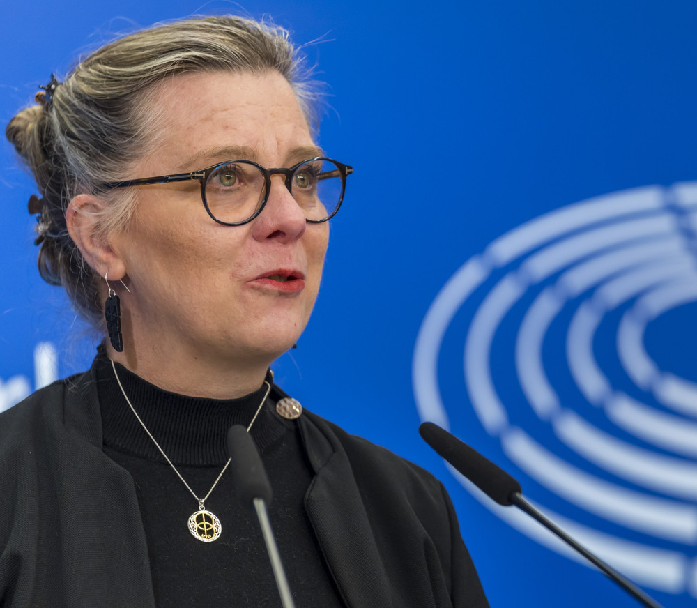 DAINA LE LARDIC © European Union 2023 - Source : EP Plénière au Parlement : Le tabac en Europe, encore un tabou - Anne-Sophie Pelletier