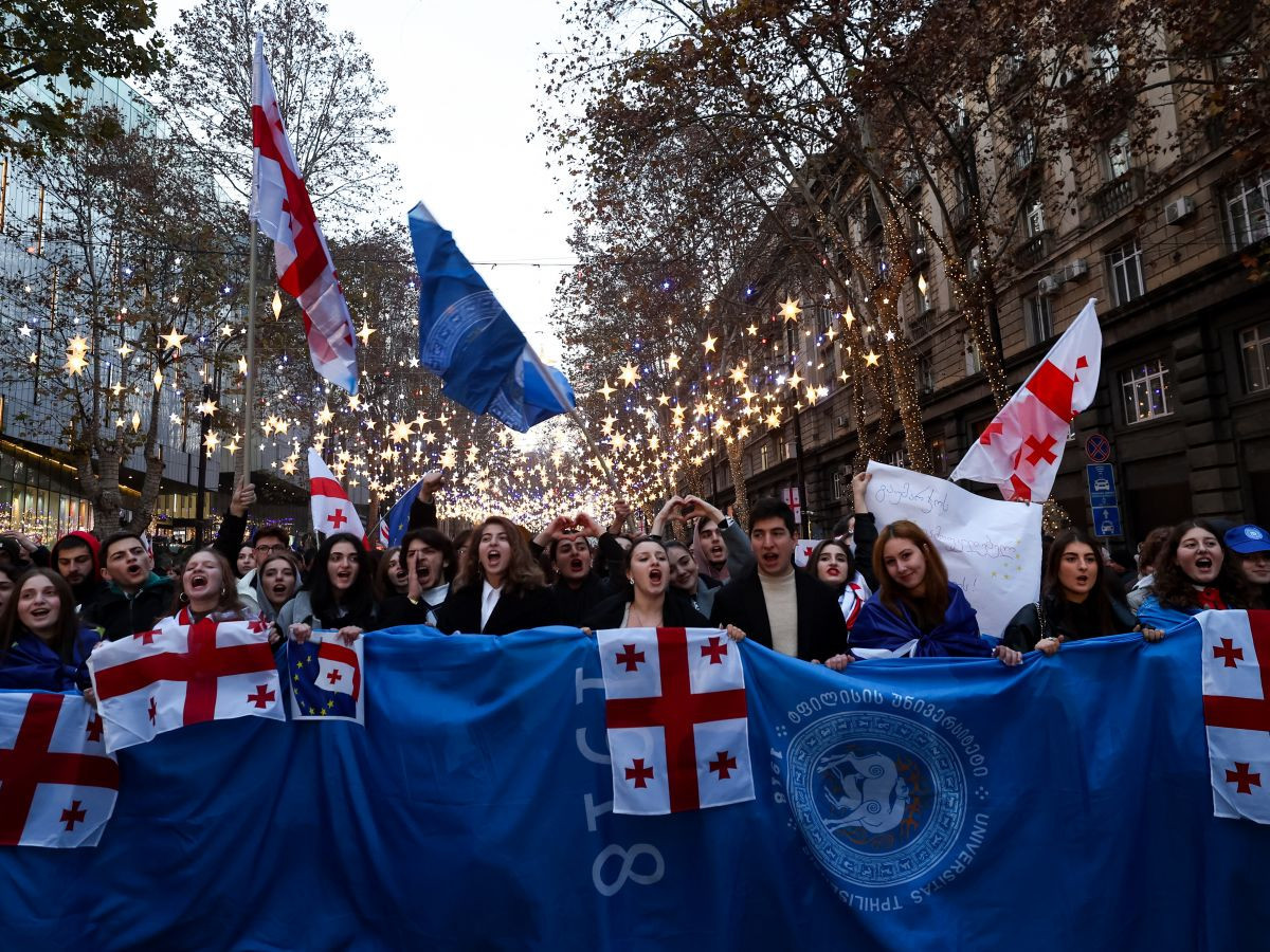 L'Europe : un combat pour les Géorgiens