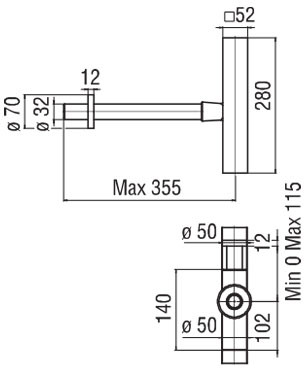 Schéma de «  Siphon AV00102/3015  »