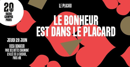 28.06 -  Le Bonheur est dans le Placard // 20 ans