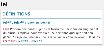 L’avenir du pronom « iel » : seul compte l’usage - La chronique philo d'Alain Anquetil