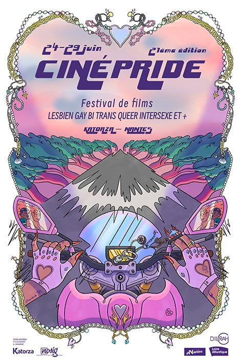 © Affiche CinéPride NOSIG et le festival CinéPride
