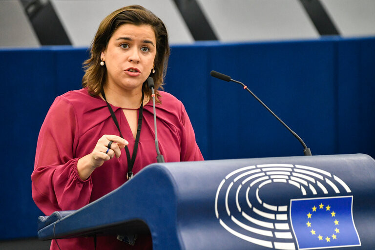 © European Union 2023 - Source : EP Plenary in Strasbourg: Mental Health in the European Union with deputy Sara Cerdas