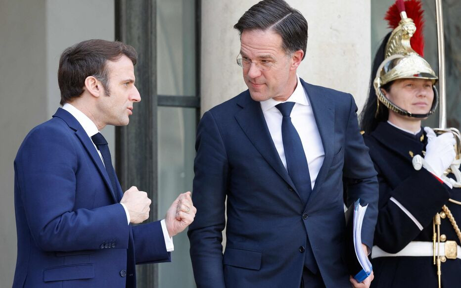 Ludovic Marin - AFP Visite d’Emmanuel Macron aux Pays-Bas : un rapprochement stratégique