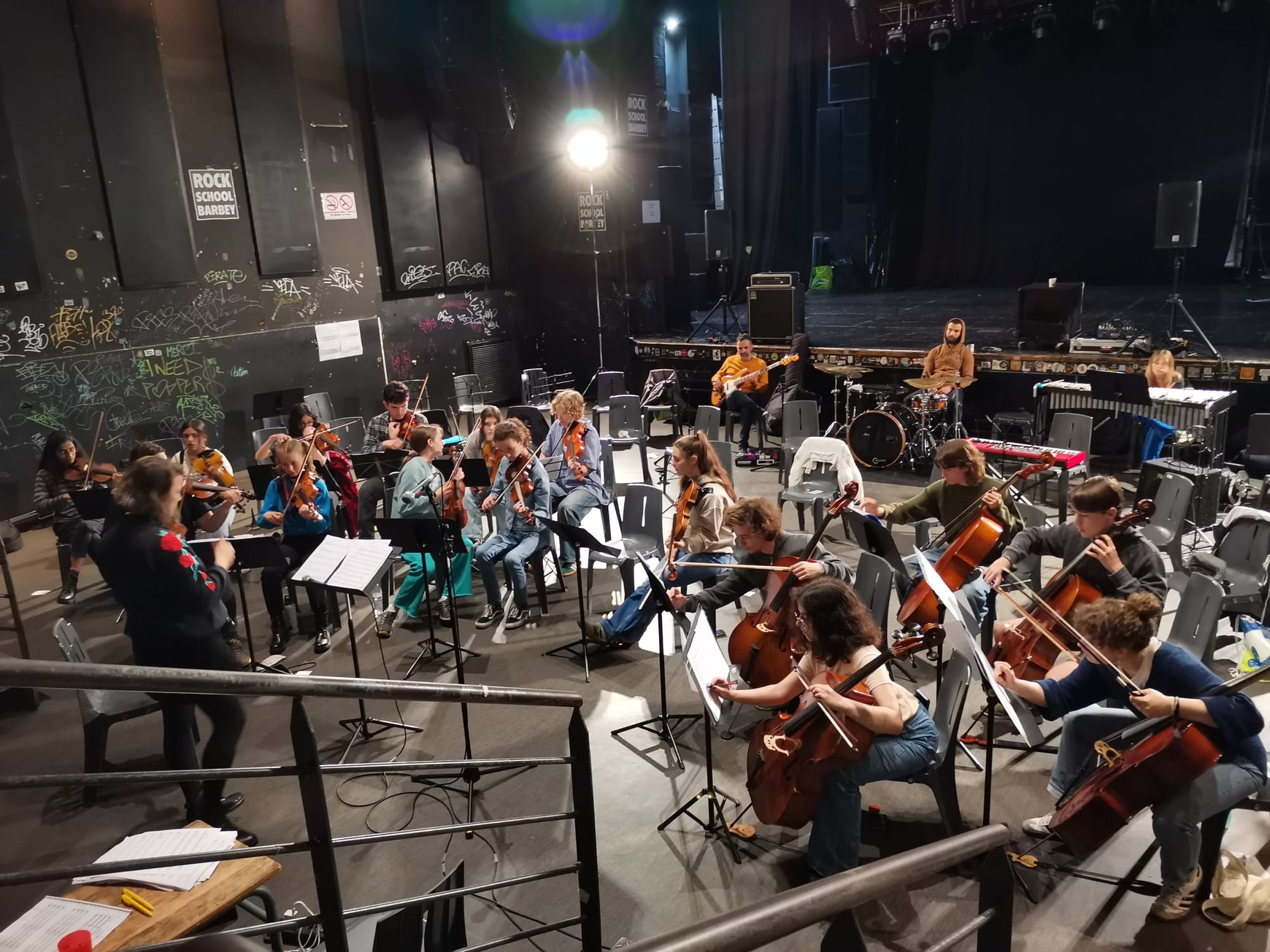 © Orchestre européen. Un Orchestre européen à Bordeaux