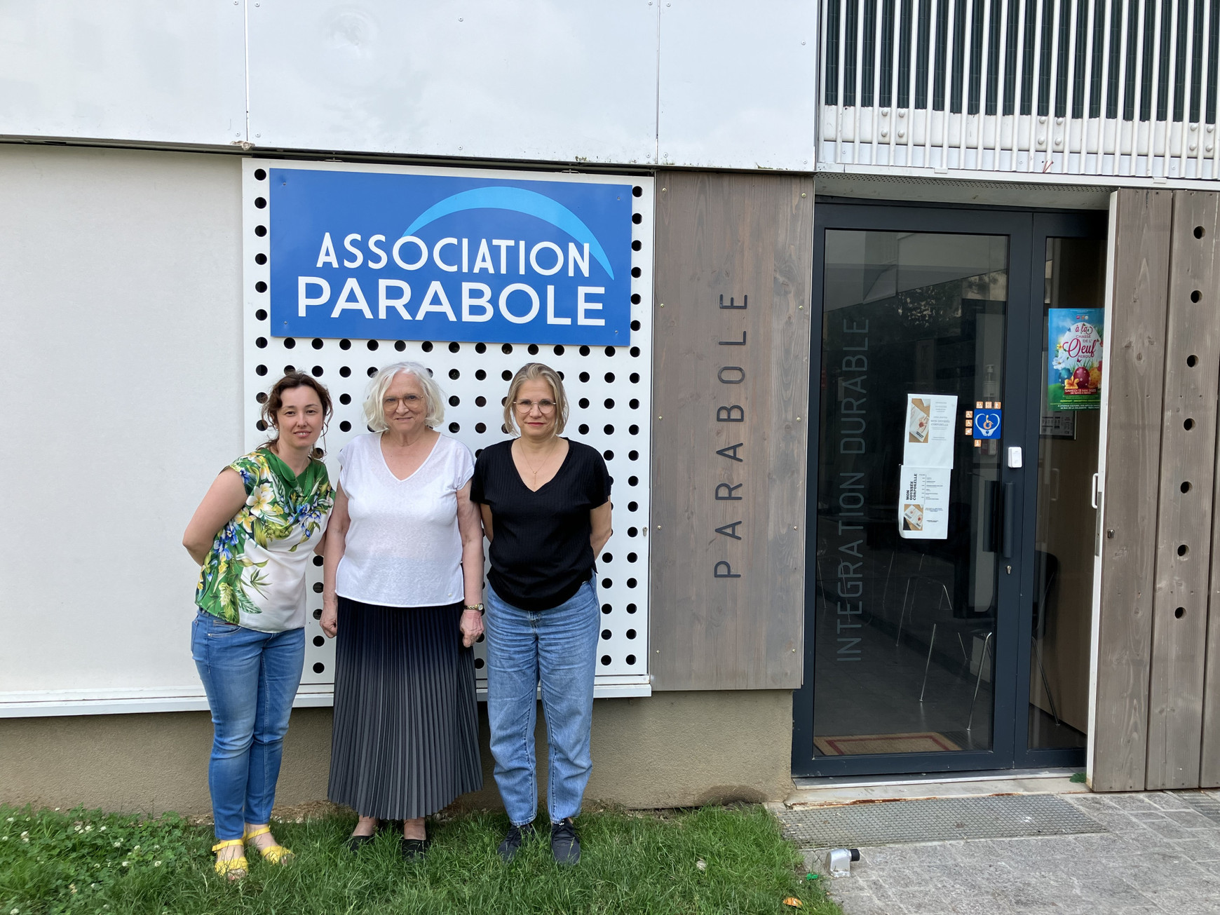 Les locaux de l'association Parabole se trouvent dans le 19e arrondissement de Paris. © Lou Surrans "J'ai une sorte de solidarité en moi" : Jadwiga Juchniewicz, la fondatrice de l’association Parabole intègre les étrangers à Paris