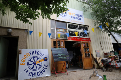 La bricothèque de la Chignole : un lieu multi-activités dédié au bricolage et au recyclage