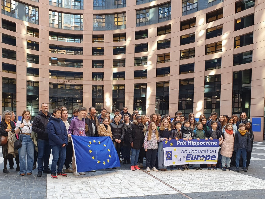 Remise du Prix Hippocrène de l'éducation à l'Europe 2024