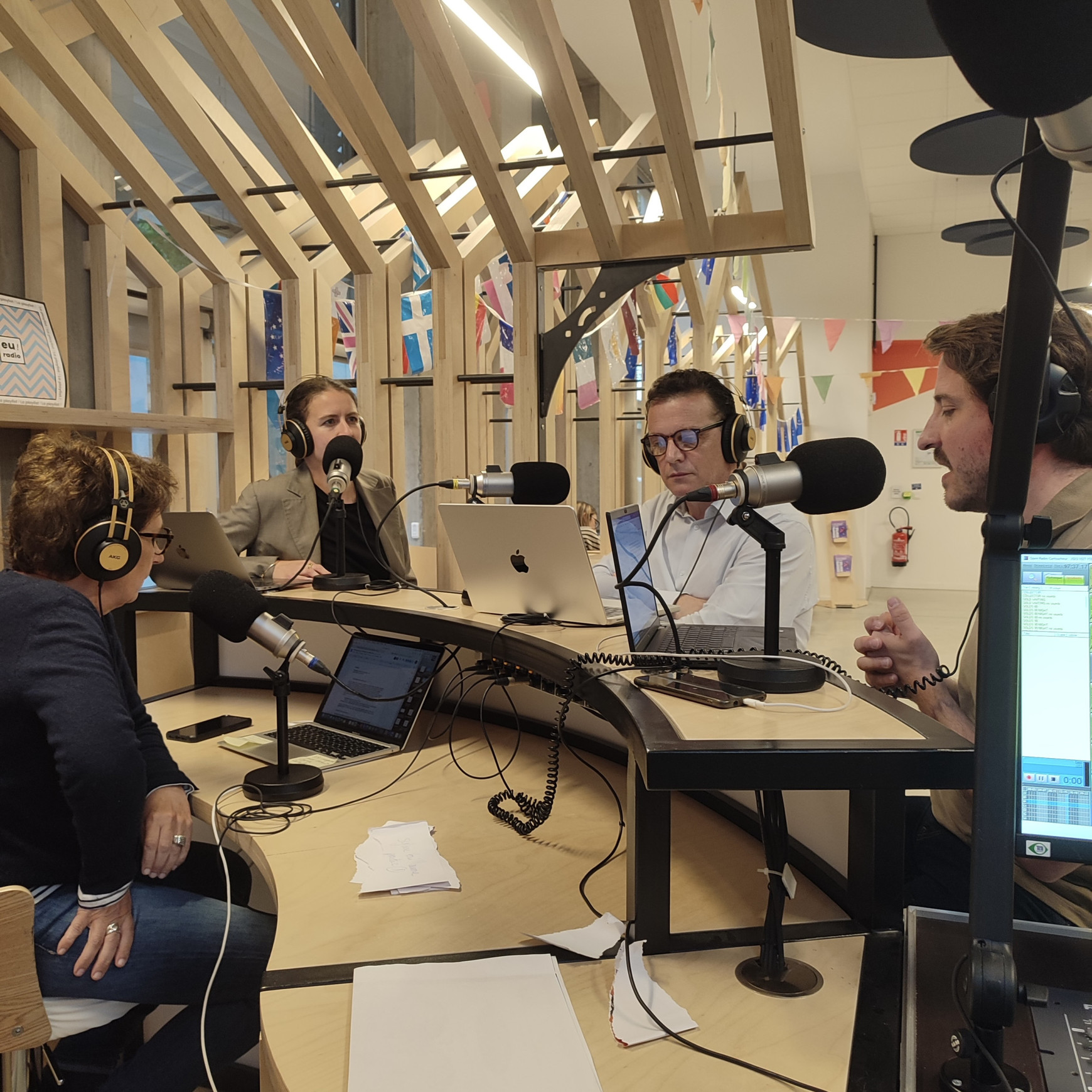 © euradio Soirinale spéciale "Élections européennes" en direct d'Europa Nantes