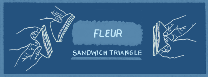 Épisode Sandwich Triangle - Fleur de l'émission Sandwich triangle