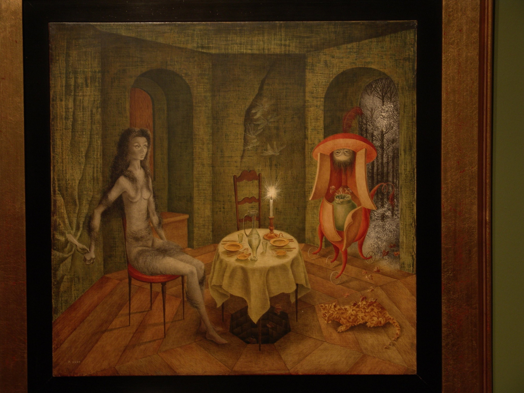 ©Remedios Varo / Visita inesperada  1958 Surréalisantes #9 - Remedios Varo