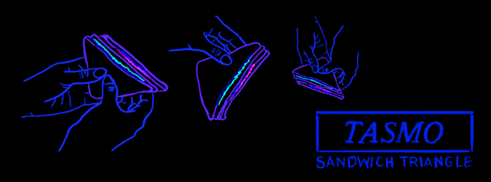 Épisode Sandwich Triangle - Tasmo de l'émission Sandwich triangle