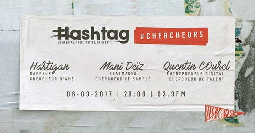 Hashtag : Chercheurs