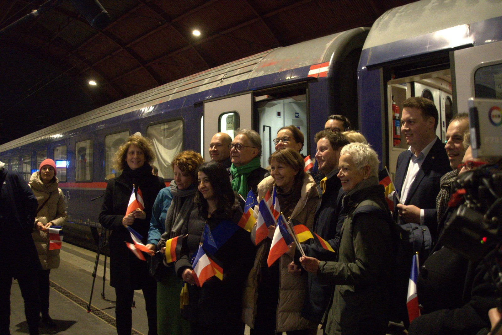 © Hélène Bataille Un train de nuit pour relier Strasbourg à l'Europe