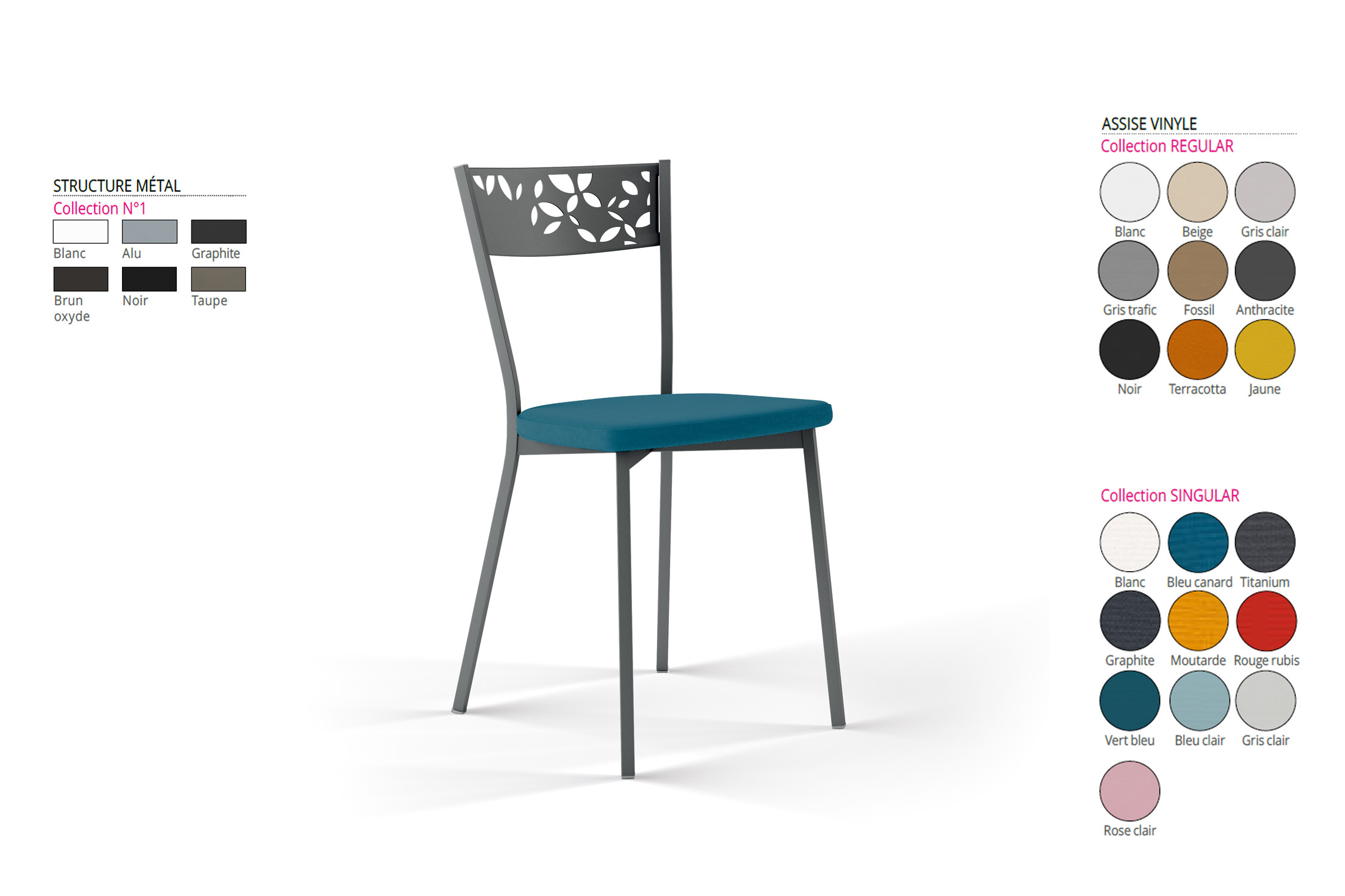 Maddie Bleu canard - configurable