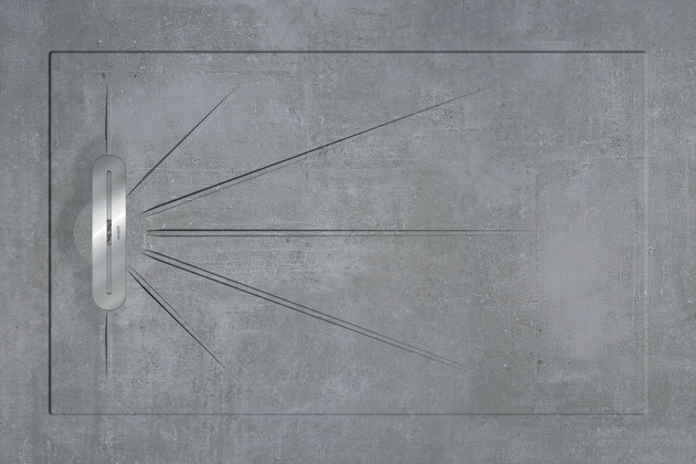 RECEVEUR DOUCHE 900X1350X1.3 GRIS MAT