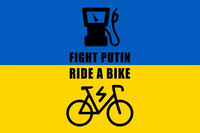 “Fight Putin, Ride a bike”- Hashtag PFUE avec Anna Creti