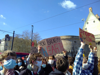 Marche mondiale pour le climat : les jeunes ne baissent pas les bras