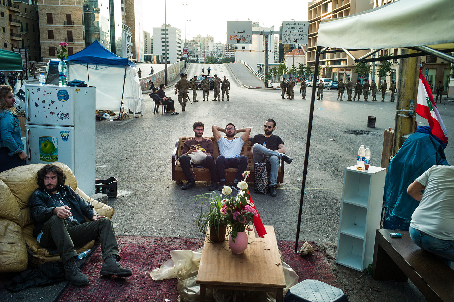 © Stéphane Lagoutte Laure Stéphan - Le Liban sur le qui-vive