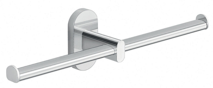 PORTE ROULEAU DOUBLE CHROME FEBO