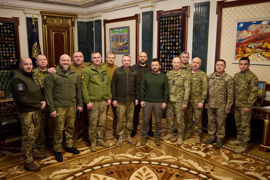 Source : www.president.gov.ua Changements à la tête de l’armée ukrainienne