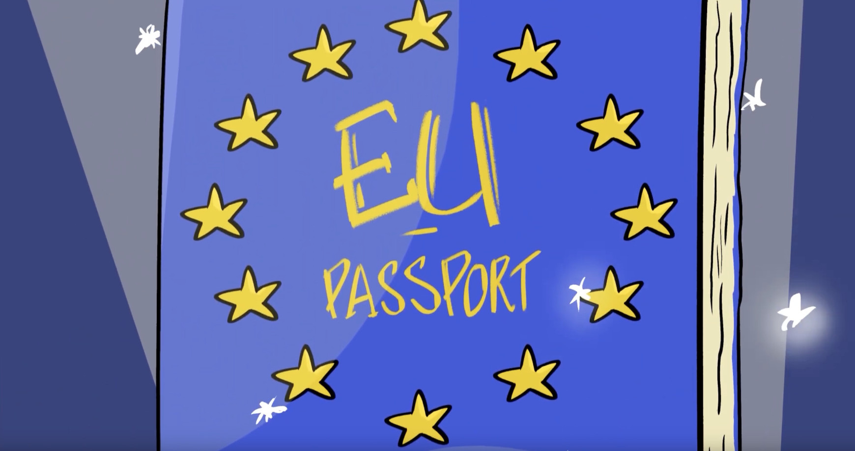 EUROCARTOONS est un appel à projet ERASMUS+ gagné en 2021. ESF promeut la citoyenneté européenne à travers des vidéos d'animation