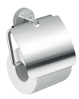 PORTE PAPIER TOILETTE COUVERC METAL CHR