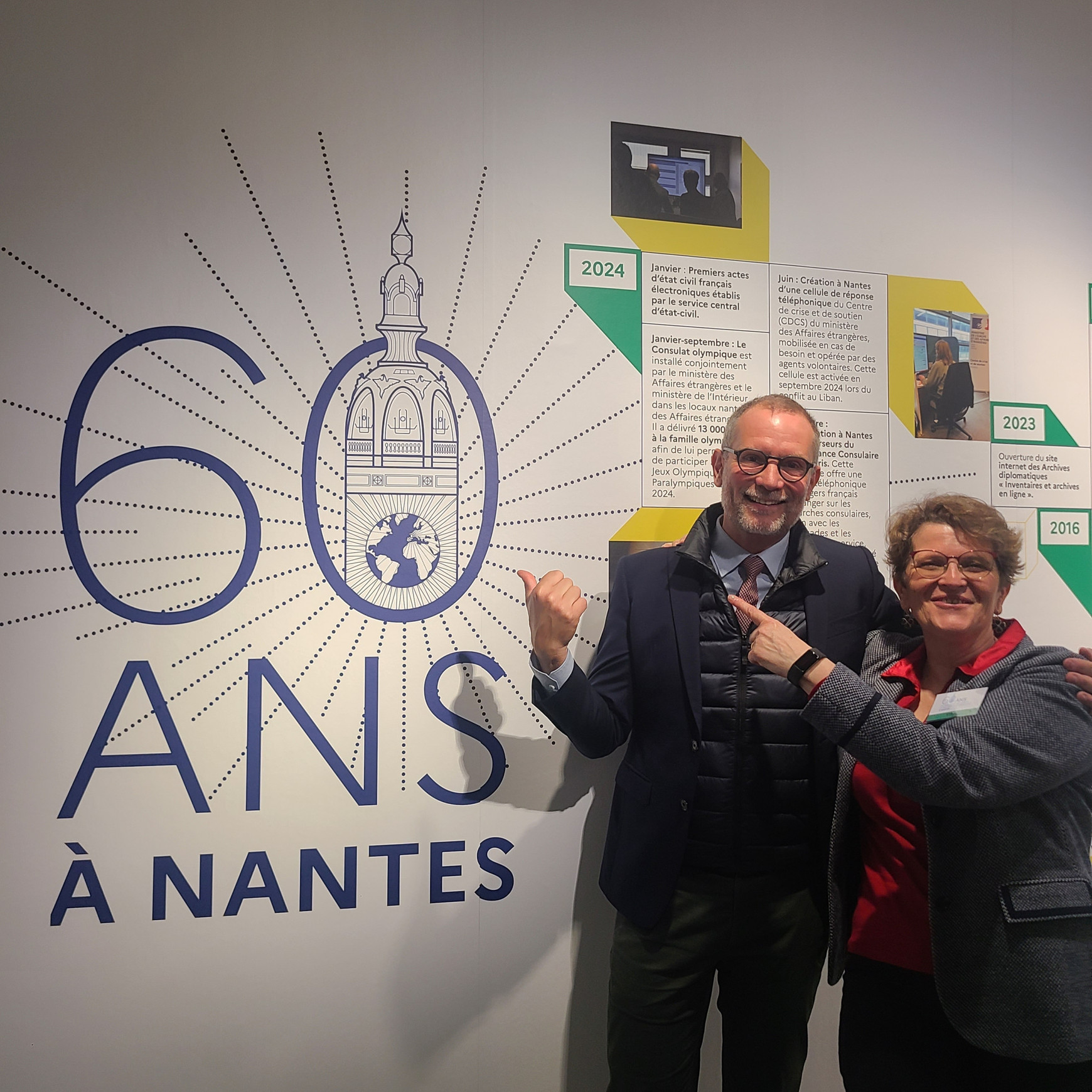 © euradio Margot Kerlero de Rosbo (le Chronographe, Rezé) Nantes Diplomatique ! De 1965 à aujourd'hui : Nantes, pilier de la diplomatie française