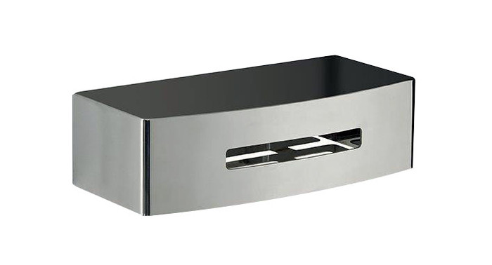 PORTE OBJET RECTANGLE CHROME POSEIDON