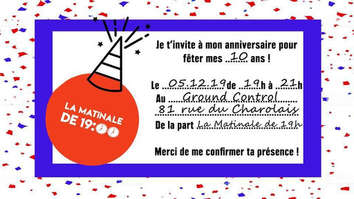 La Matinale - 10 ans !