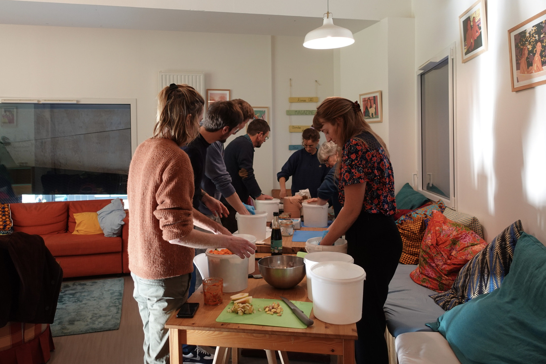 © Hélène Bataille Atelier cuisine : la conservation par lactofermentation