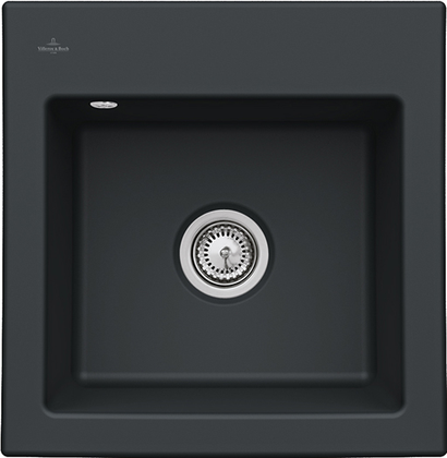 EVIER SUBWAY 50S 1B 0E PUR BLACK