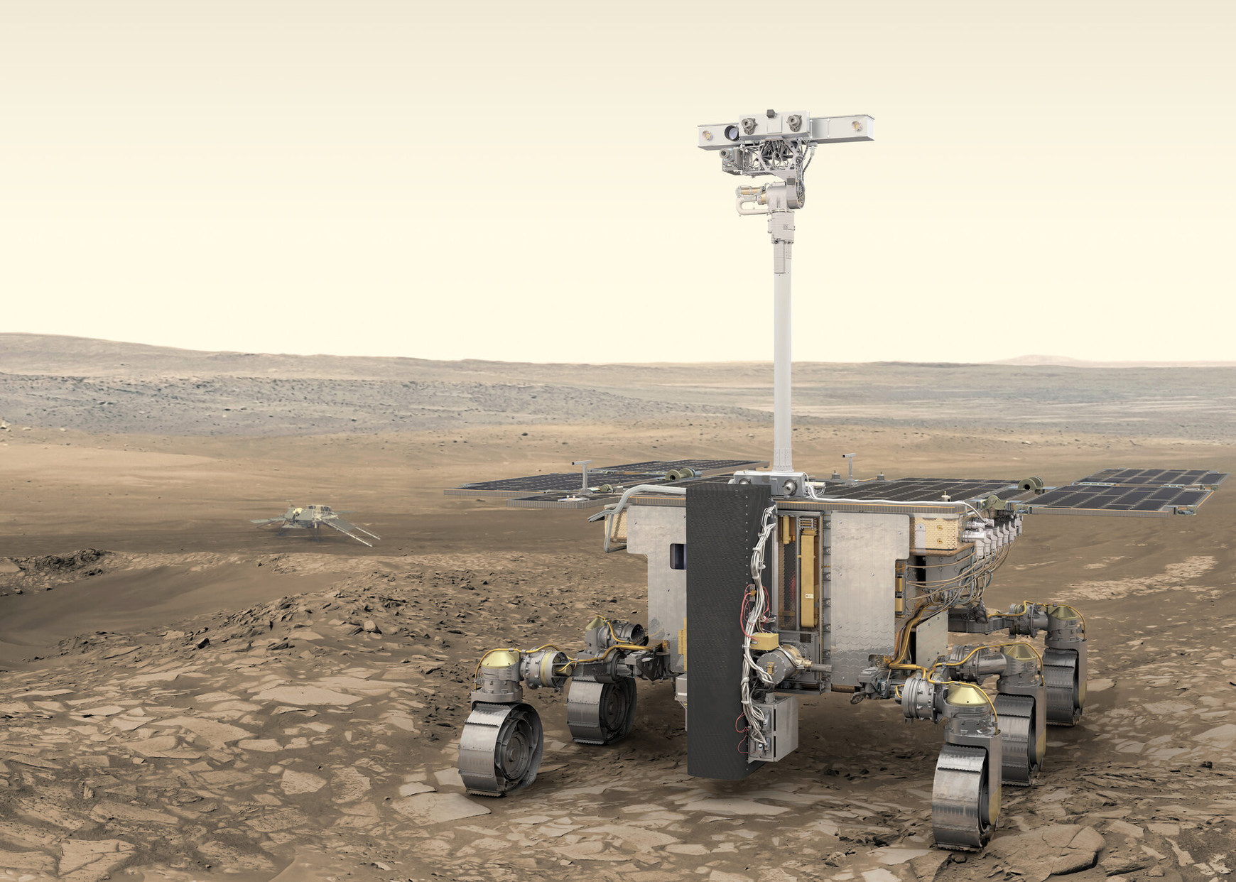 ESA/ATG medialab Exomars : le programme européen d'exploration de mars reprend du service - François Forget