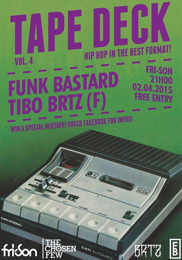 Tape Deck #4 : Funk Bastard & Tibo