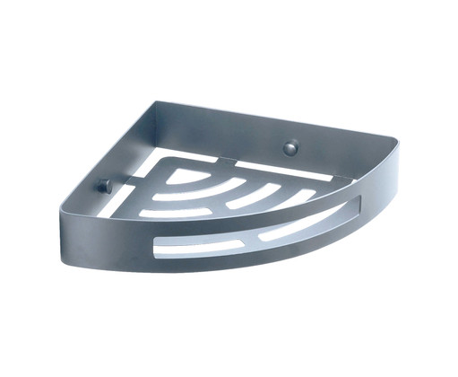 PORTE OBJETS D ANGLE CHROME NERVA