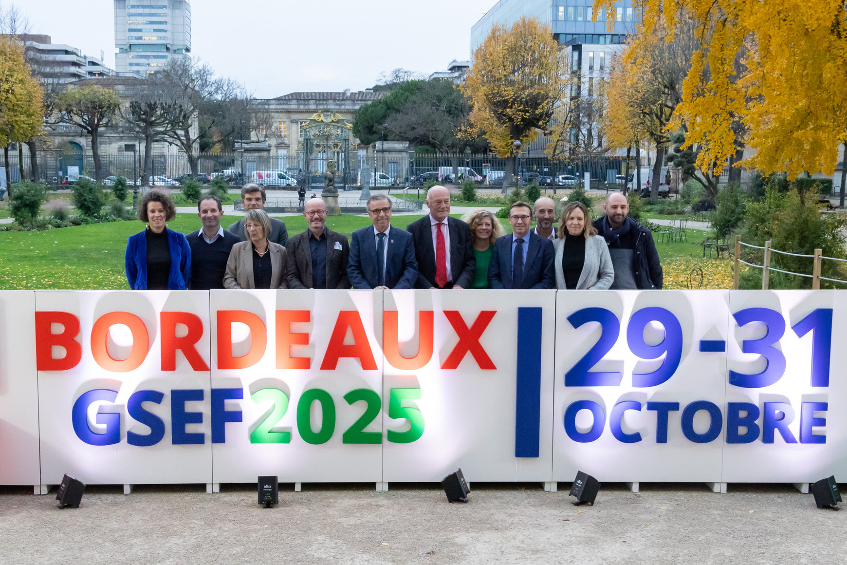 © T. Sanson. Mairie de Bordeaux, décembre 2024. Forum mondial de l'ESS à Bordeaux : l'ouverture, un an avant l'événement