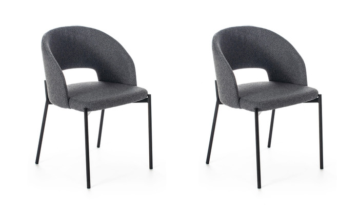 2X SARA HTABLE GRIS FONCE