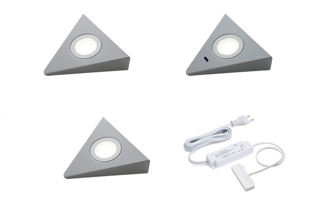 SET 3 ROBY ALU + TRANSFO 15W