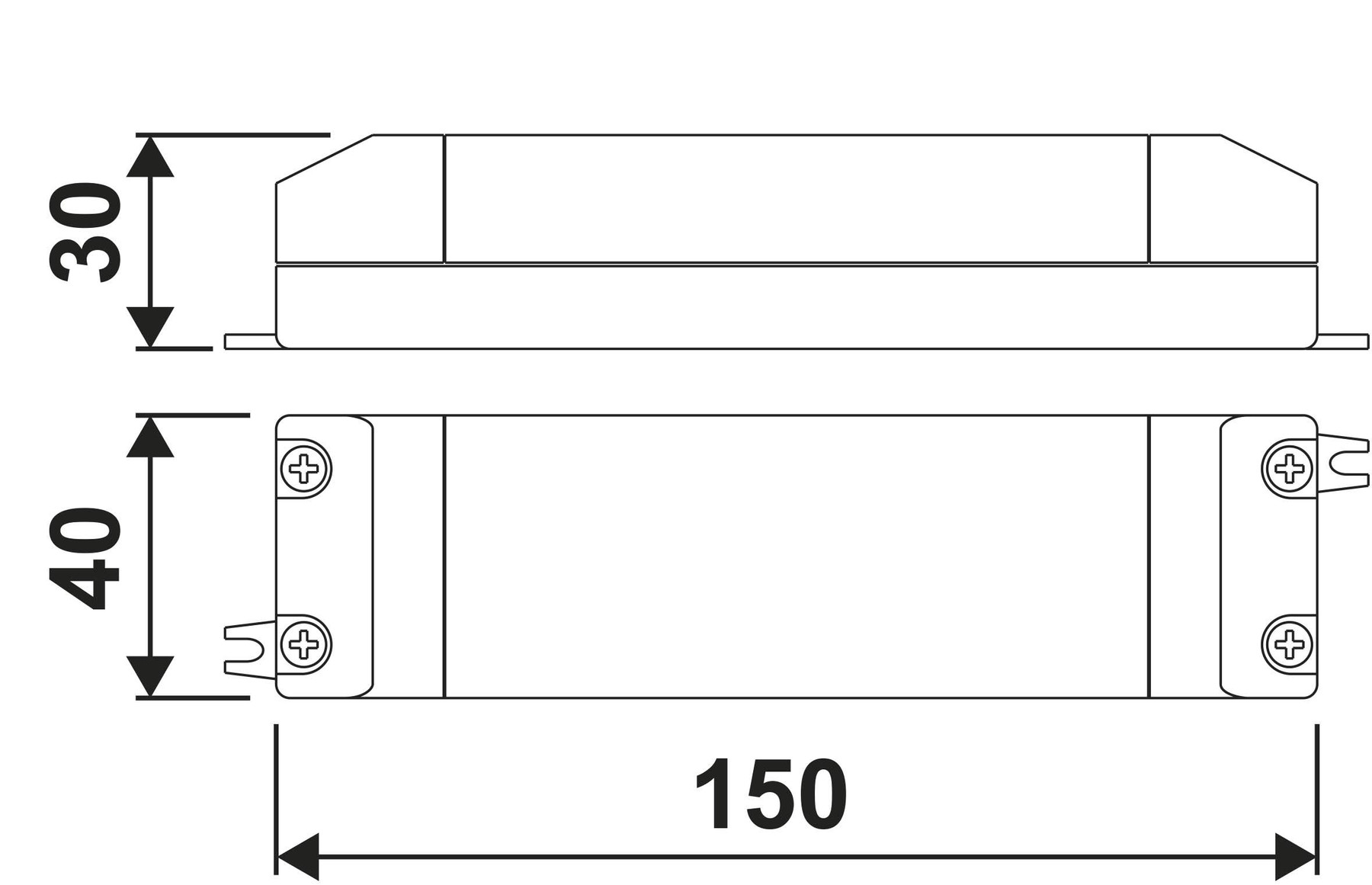 Schéma de «  Convertisseur 30W  »